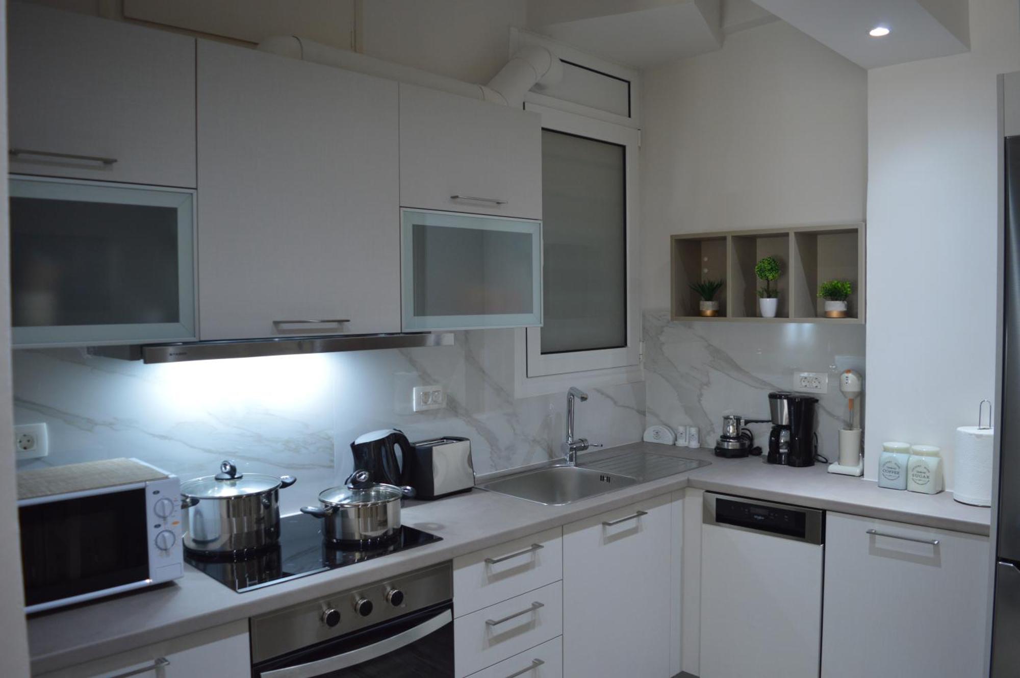 Botonis Bright Spacious Apartment Chrissi Akti Chania Exterior foto